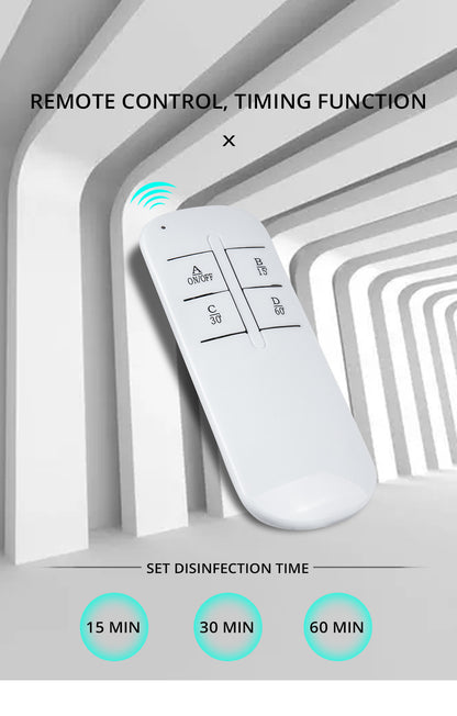 Lámpara de Desinfección con Ozono UV