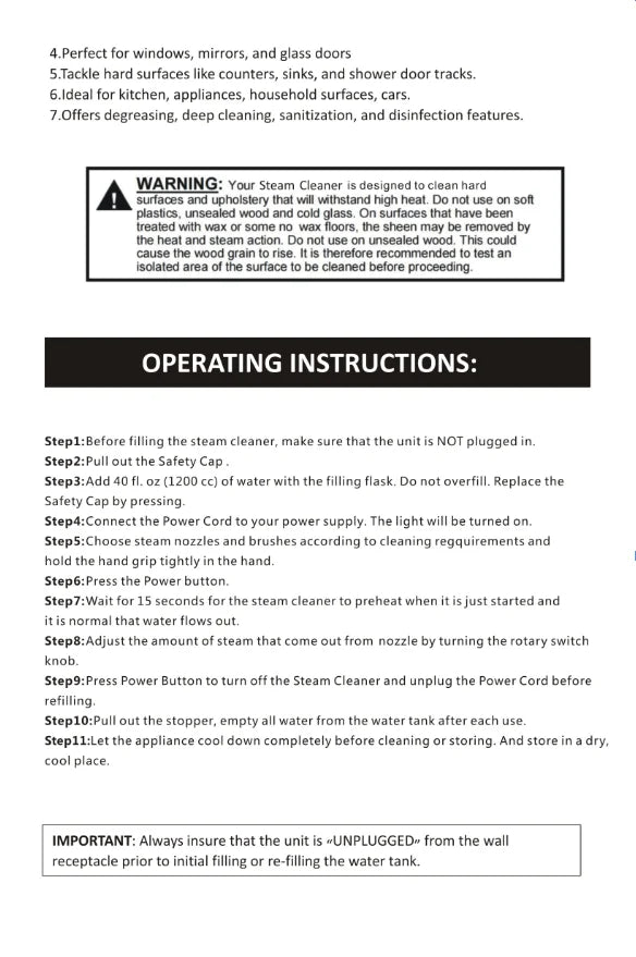 Limpiador a vapor de alta temperatura para esterilizar aire acondicionado, campana y coche — 110V (enchufe US) / 220V (enchufe EU)