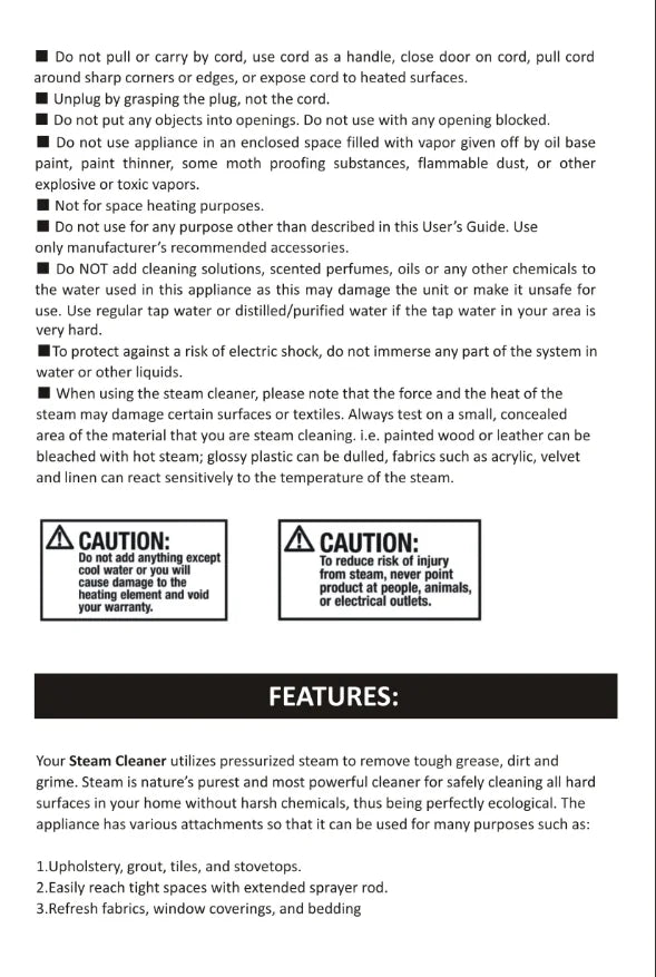 Limpiador a vapor de alta temperatura para esterilizar aire acondicionado, campana y coche — 110V (enchufe US) / 220V (enchufe EU)