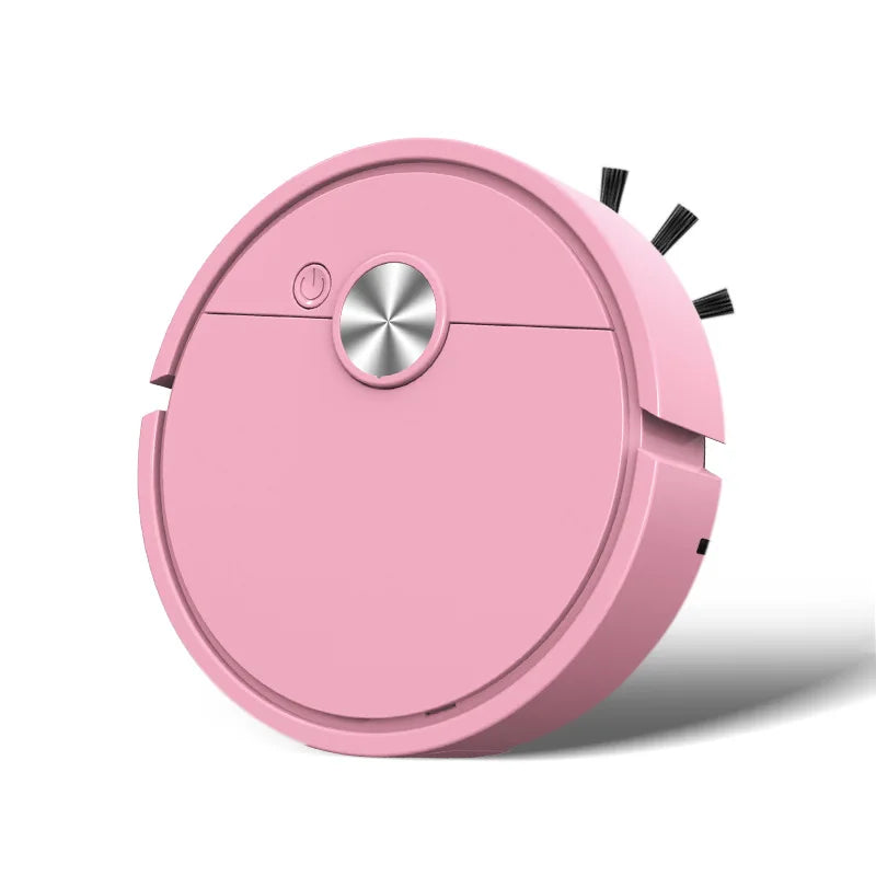 Robot Aspirador y Mopa Recargable 3‑en‑1 — Succión Fuerte para Pelo de Mascotas y Suciedad Rebelde