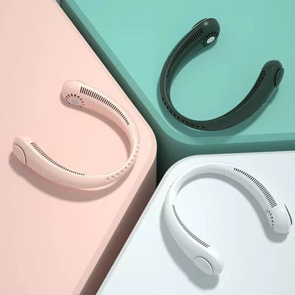 Ventilador de Cuello Portátil Sin Aspas